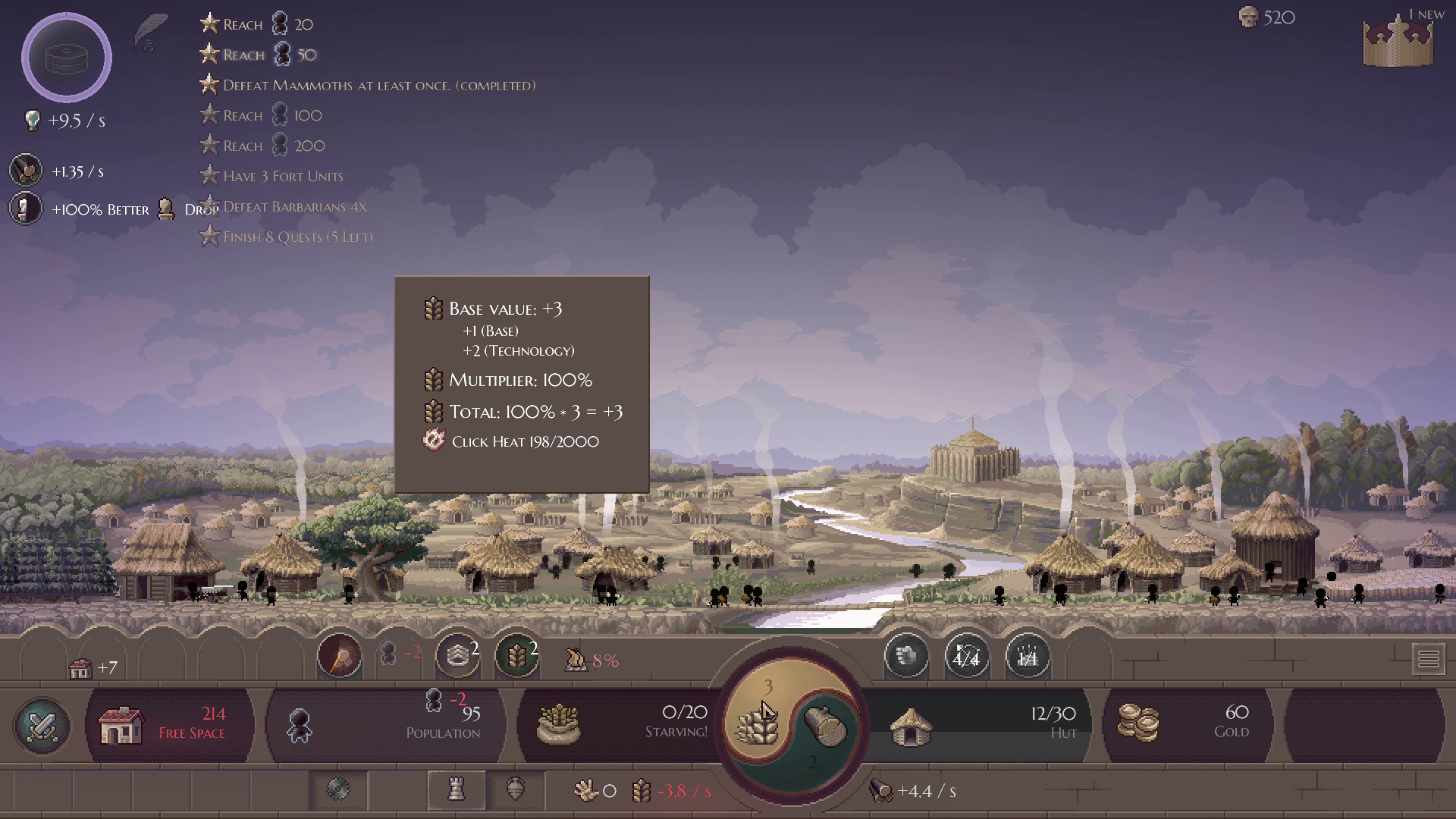 食料が足りないと、市民が少しずつ死んでいく