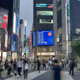 「若者の渋谷」センター街だ！しかも人がブレてるのかっこいい