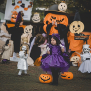「原宿・ハロウィン」で生成した画像