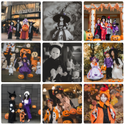 「原宿・ハロウィン」で生成した画像