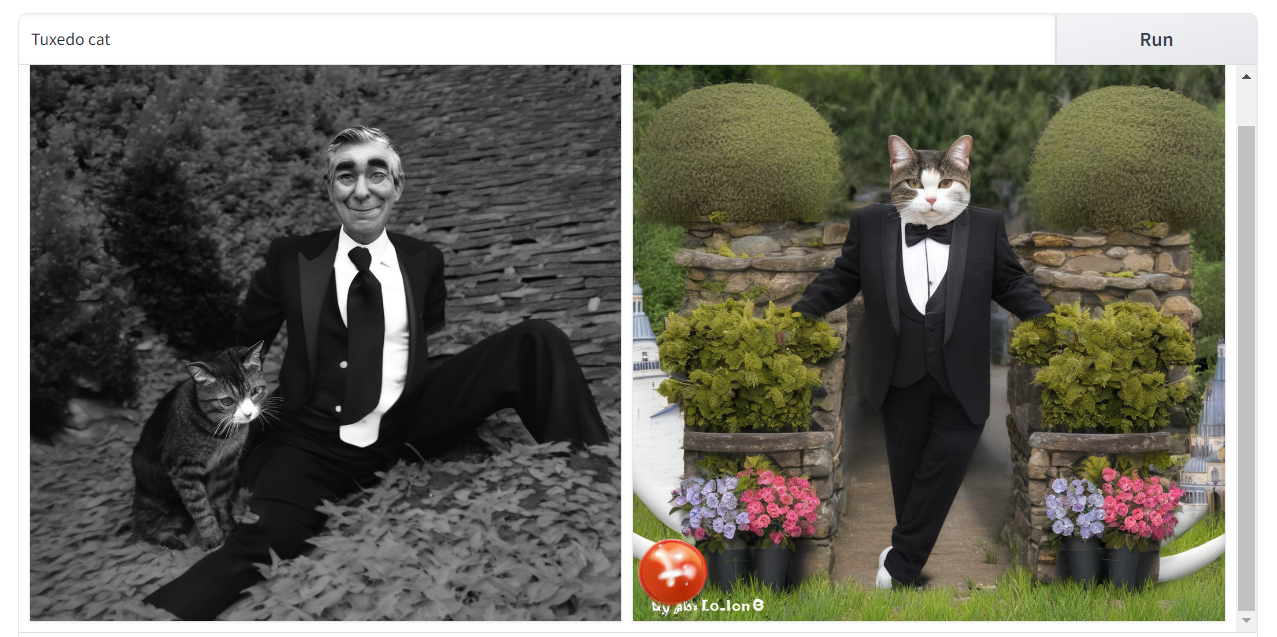 「タキシードキャット」では猫がタキシードを着ていたりする