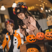 「原宿・ハロウィン」で生成した画像