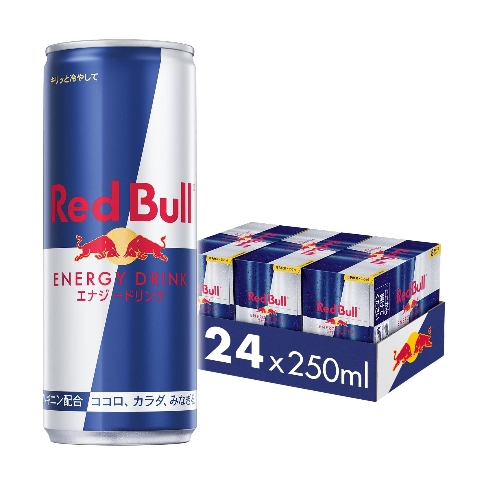 【Amazon.co.jp限定】レッドブル エナジードリンク 250ml×24本