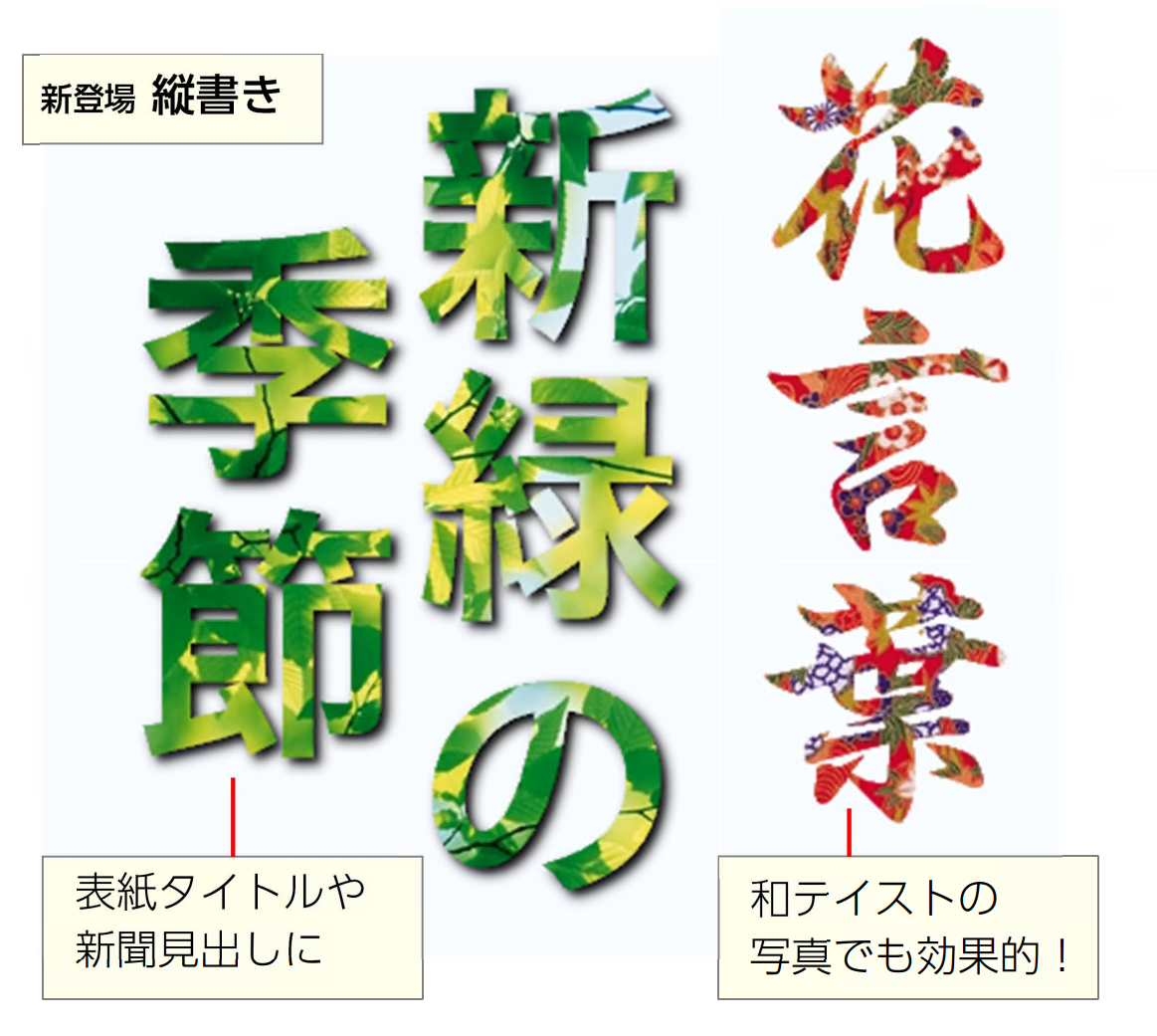 縦書き機能が追加