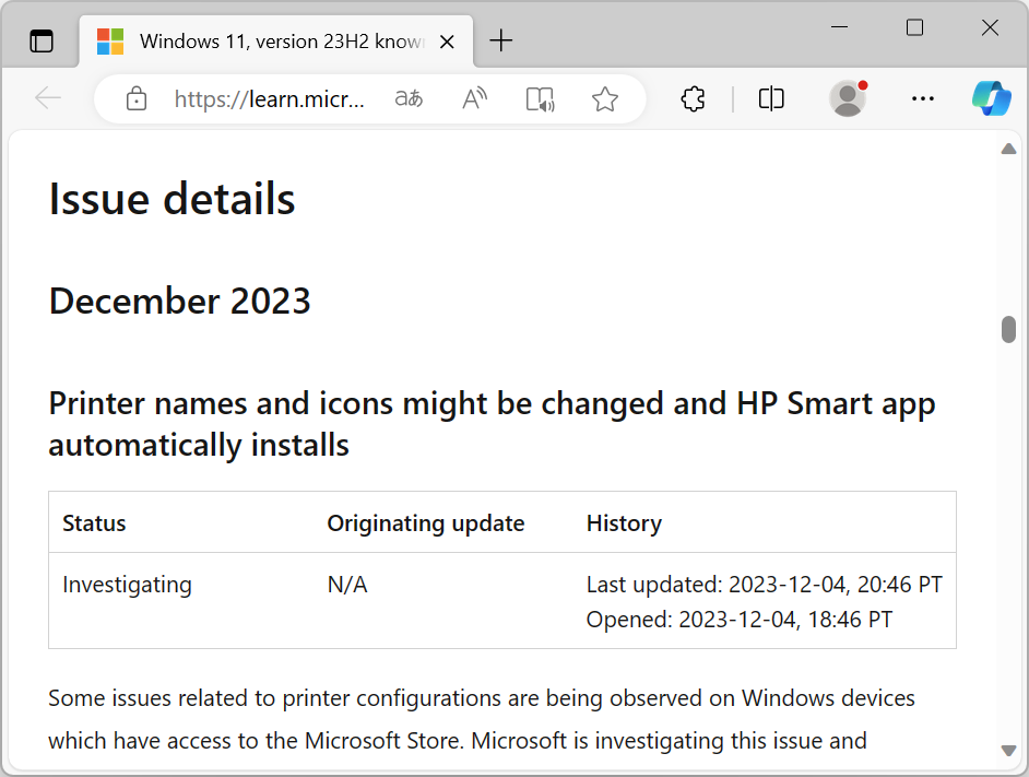 同社のアナウンス