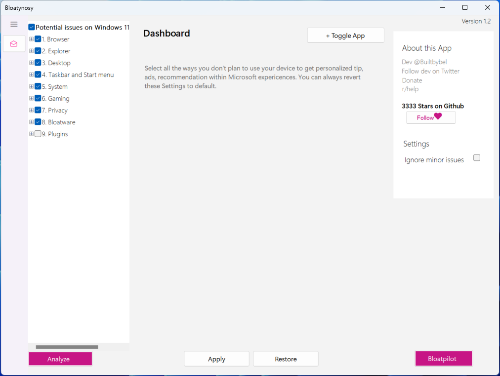 「Bloatynosy」v1.2