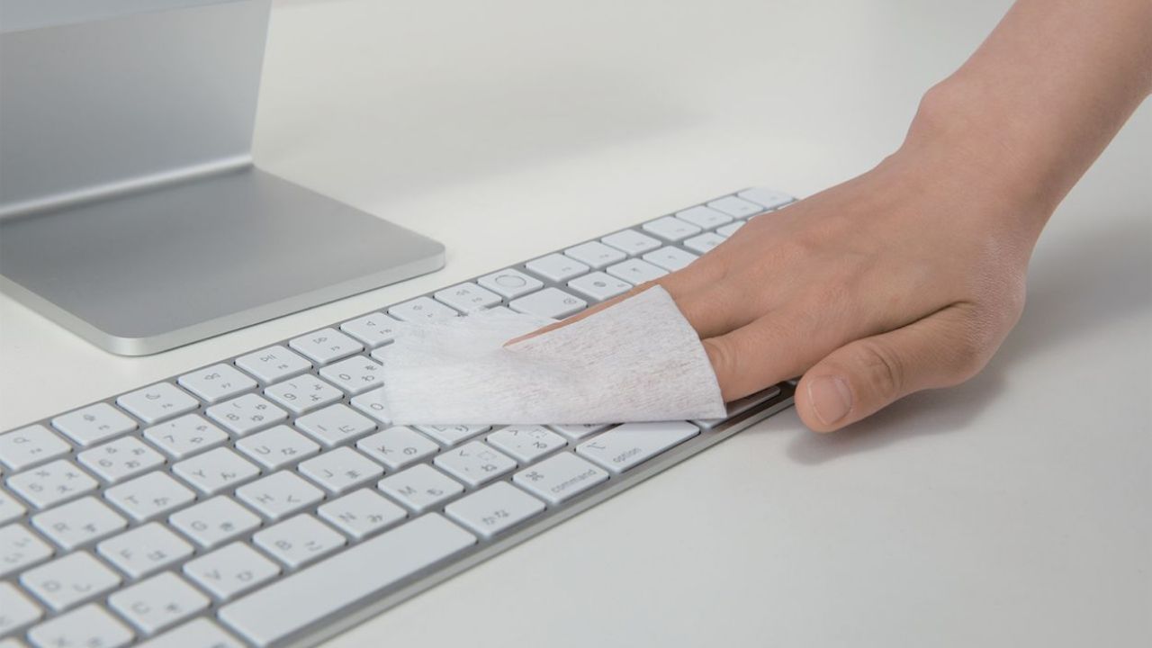 アルカリ電解イオン水で汚れを浮かせて落とす！