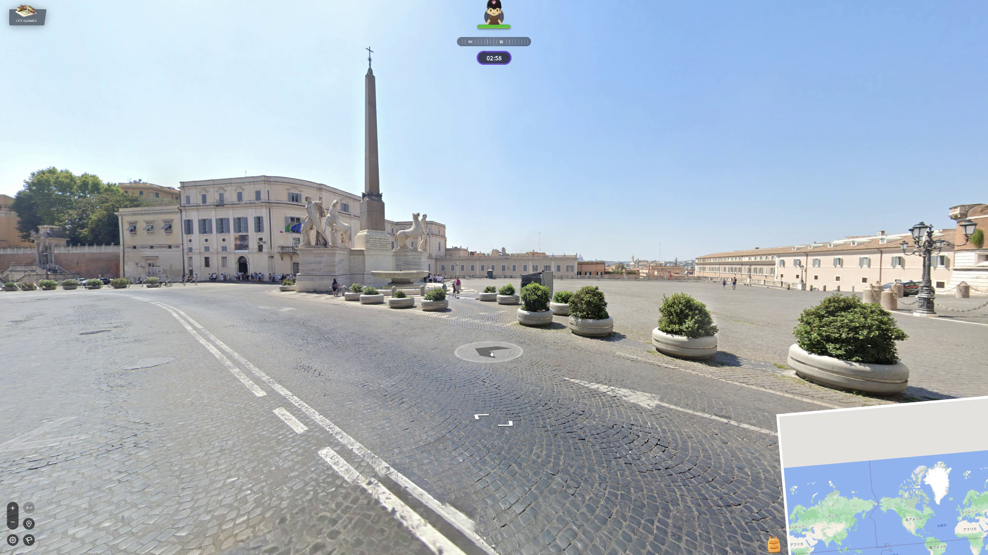 ストリートビューで見慣れた画面。さあここはどこ？