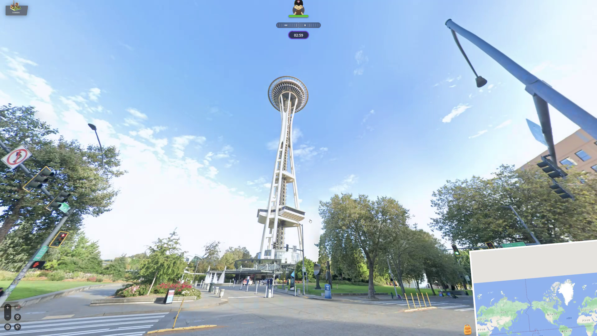 有名なタワーらしいが筆者は全くわからない