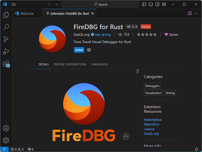 「Visual Studio Code」向けの拡張機能も用意