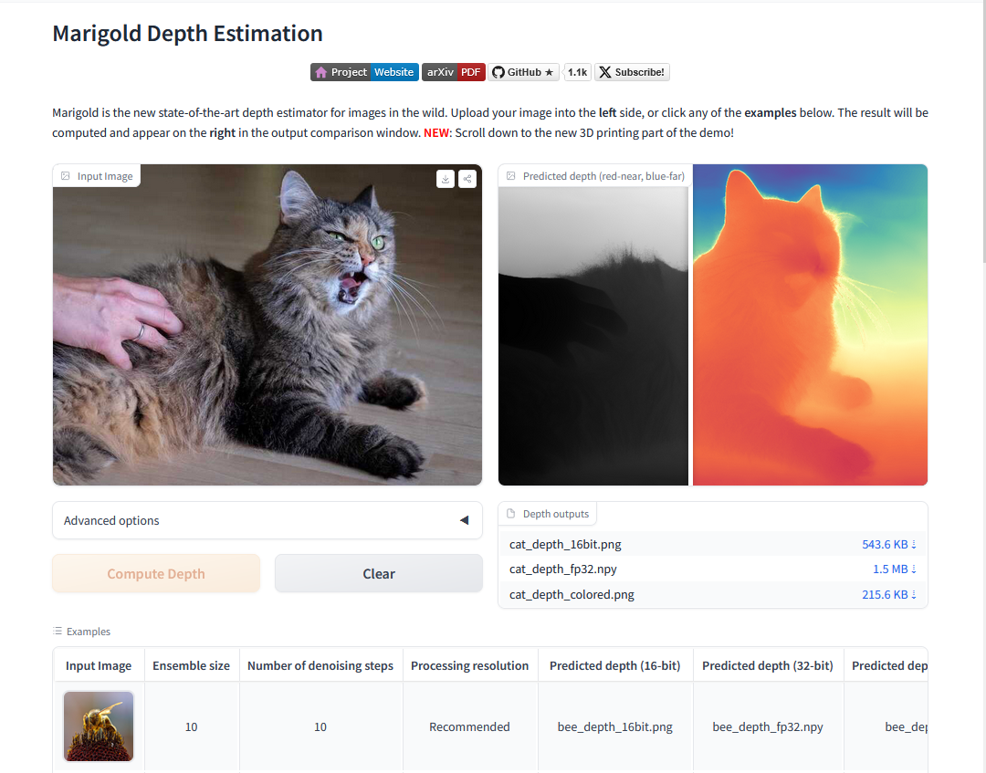 Examplesのお怒り猫さんを試してみた例