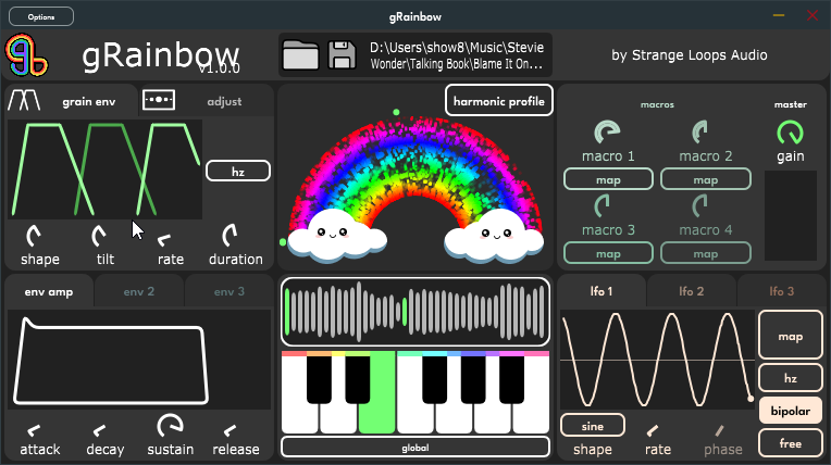 「gRainbow」v1.0.0
