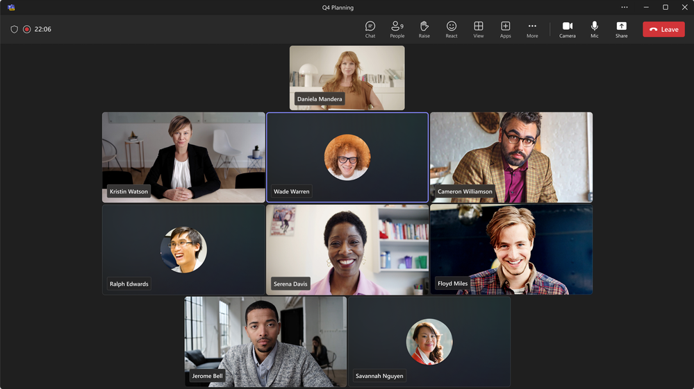 自分のタイルを上部に配置