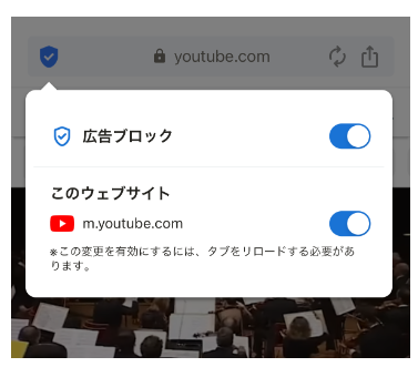 YouTubeなどの動画広告もブロックできるように