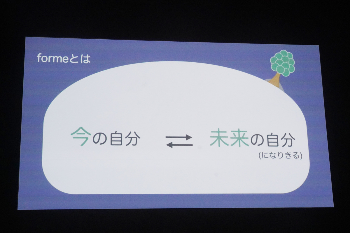 今の自分と未来の自分でチャット