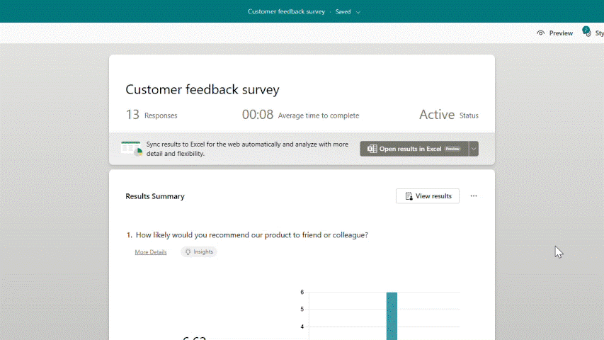 Formsデータと同期