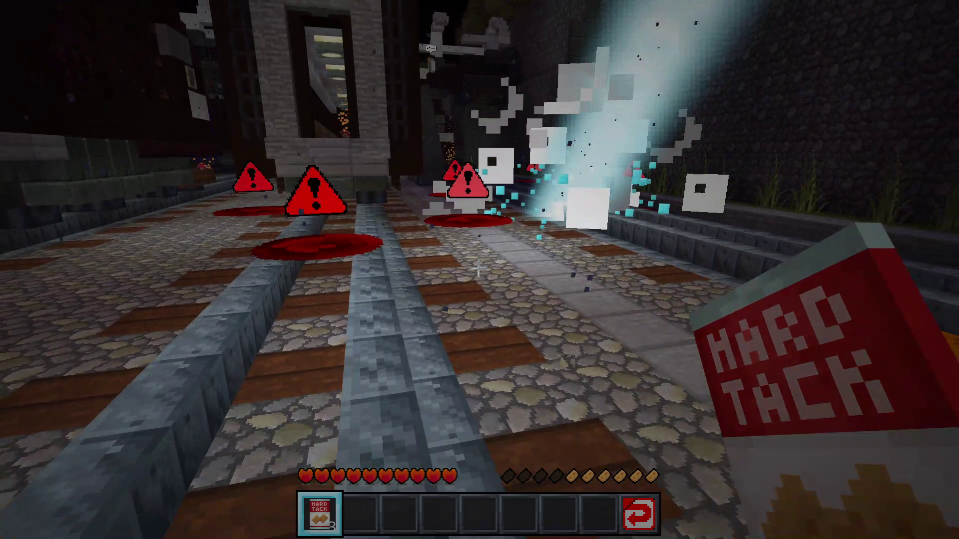 ゴジラの攻撃を避けながら進む