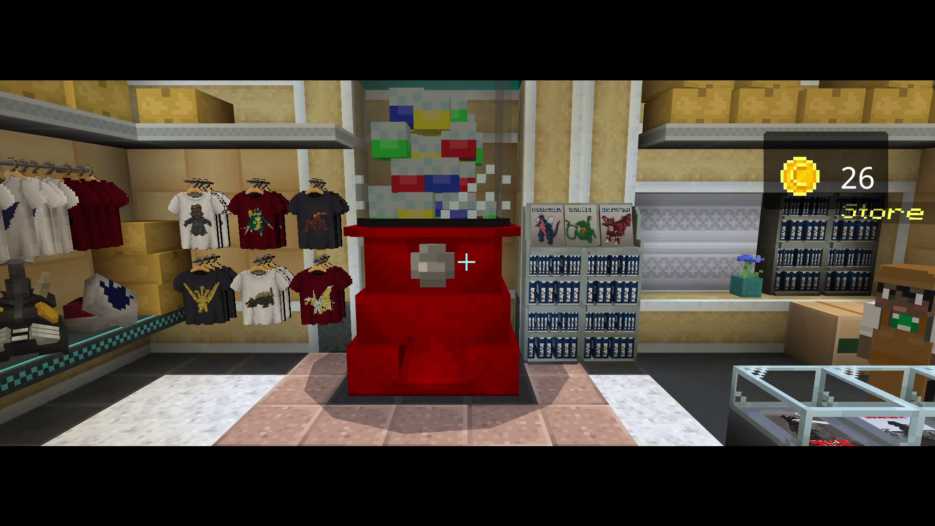 巨大なガチャガチャマシン