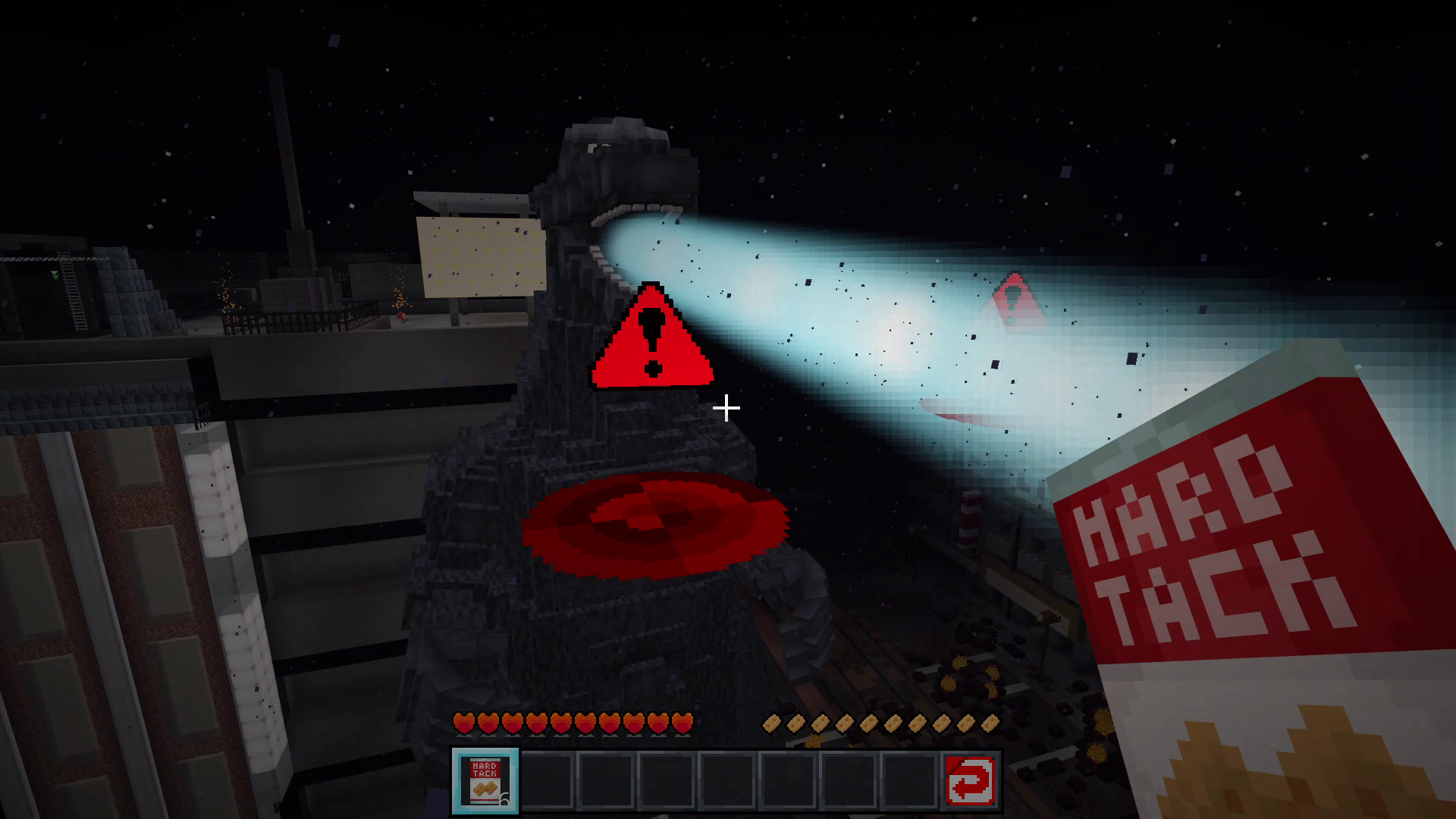 巨大なゴジラは大迫力