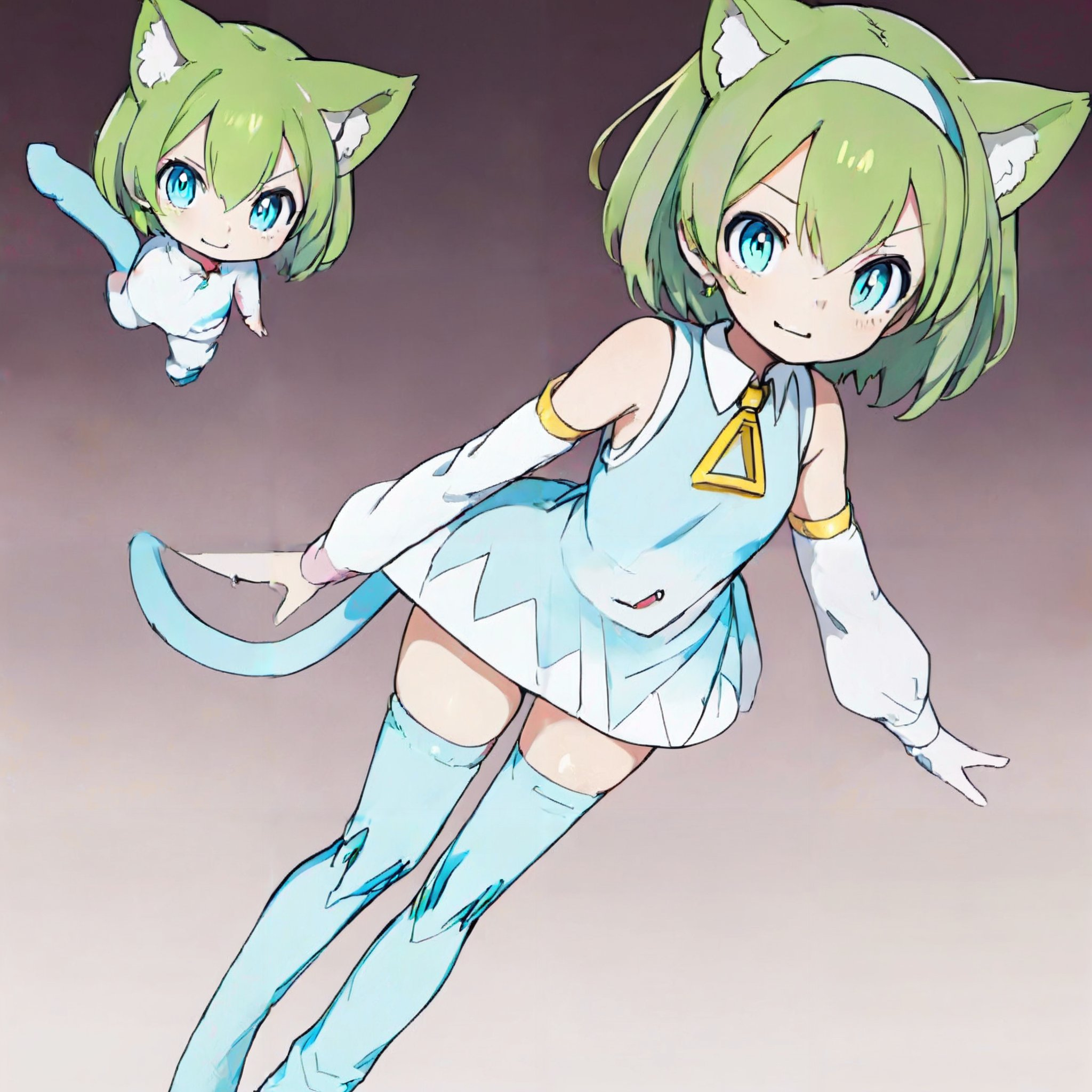 筆者による生成・852話さんのLoRA使用・生成のみ、加工なし