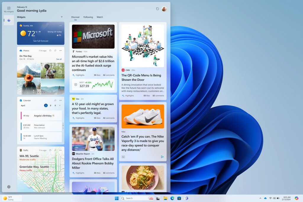 ウィジェットボードの改善