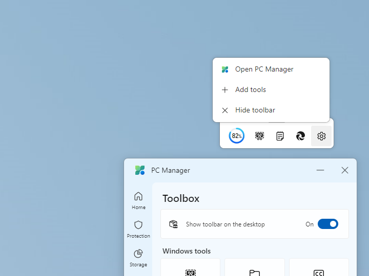 フローティングツールバーでいつでも「ブースト」。カスタマイズで好みのツールを置いておける