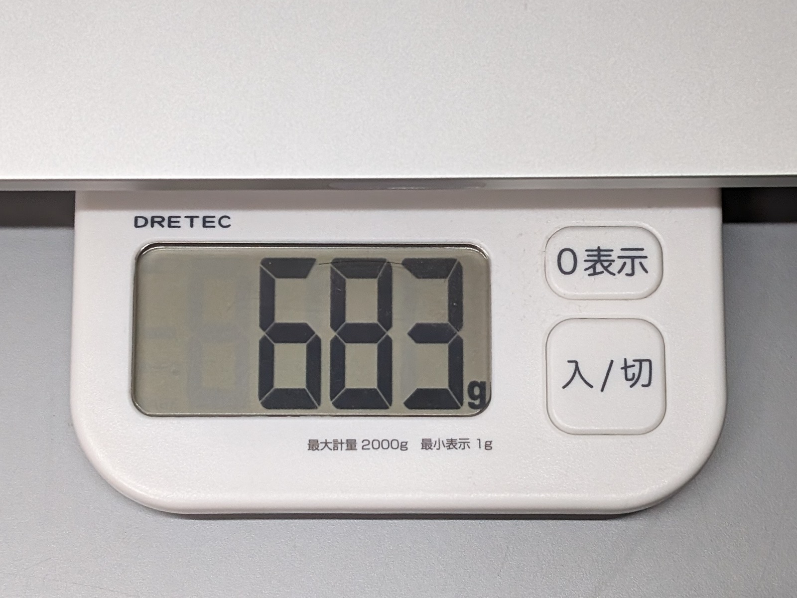 「12.9インチiPad Pro」は実測683g