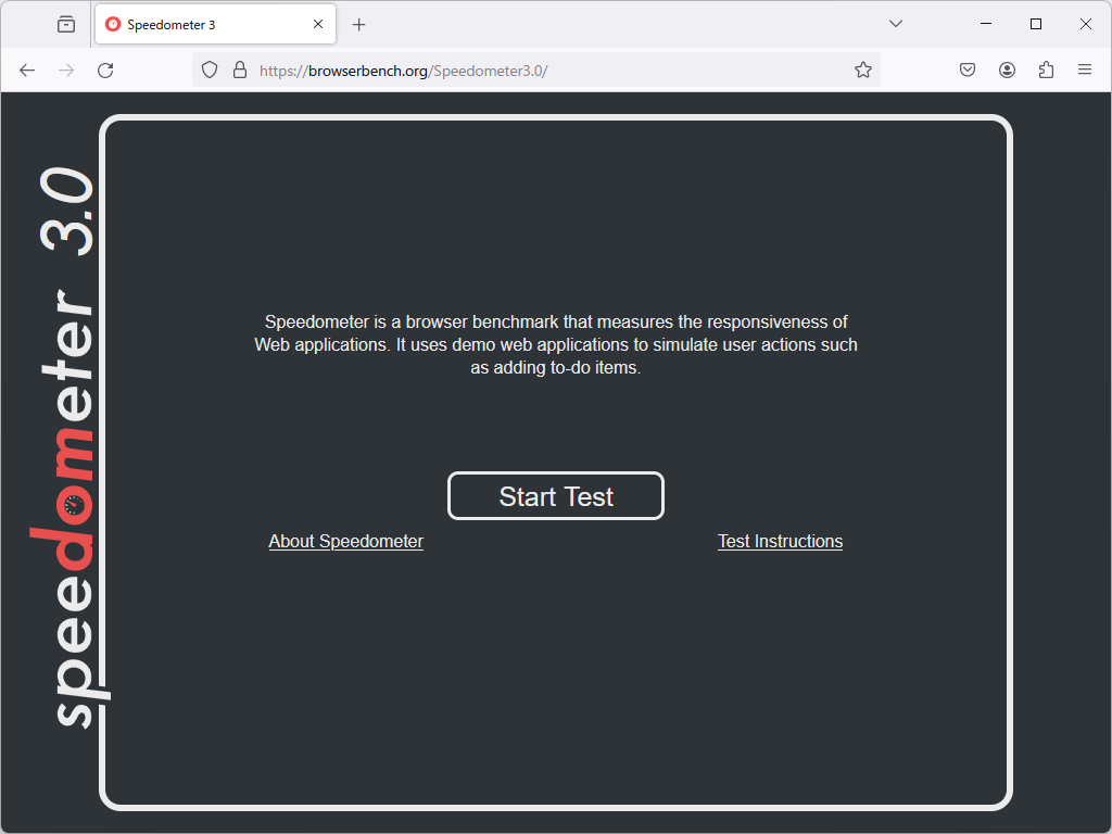 「Speedometer 3.0」