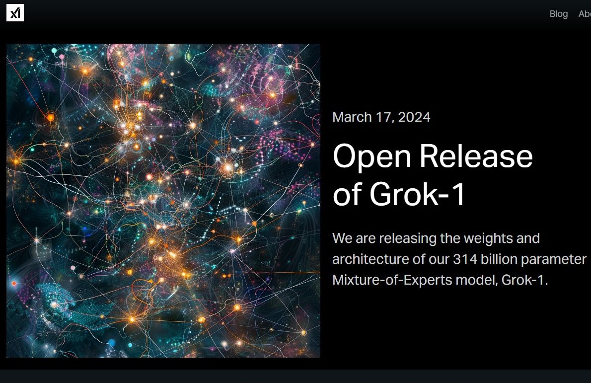 xAIが公開した「Grok-1」