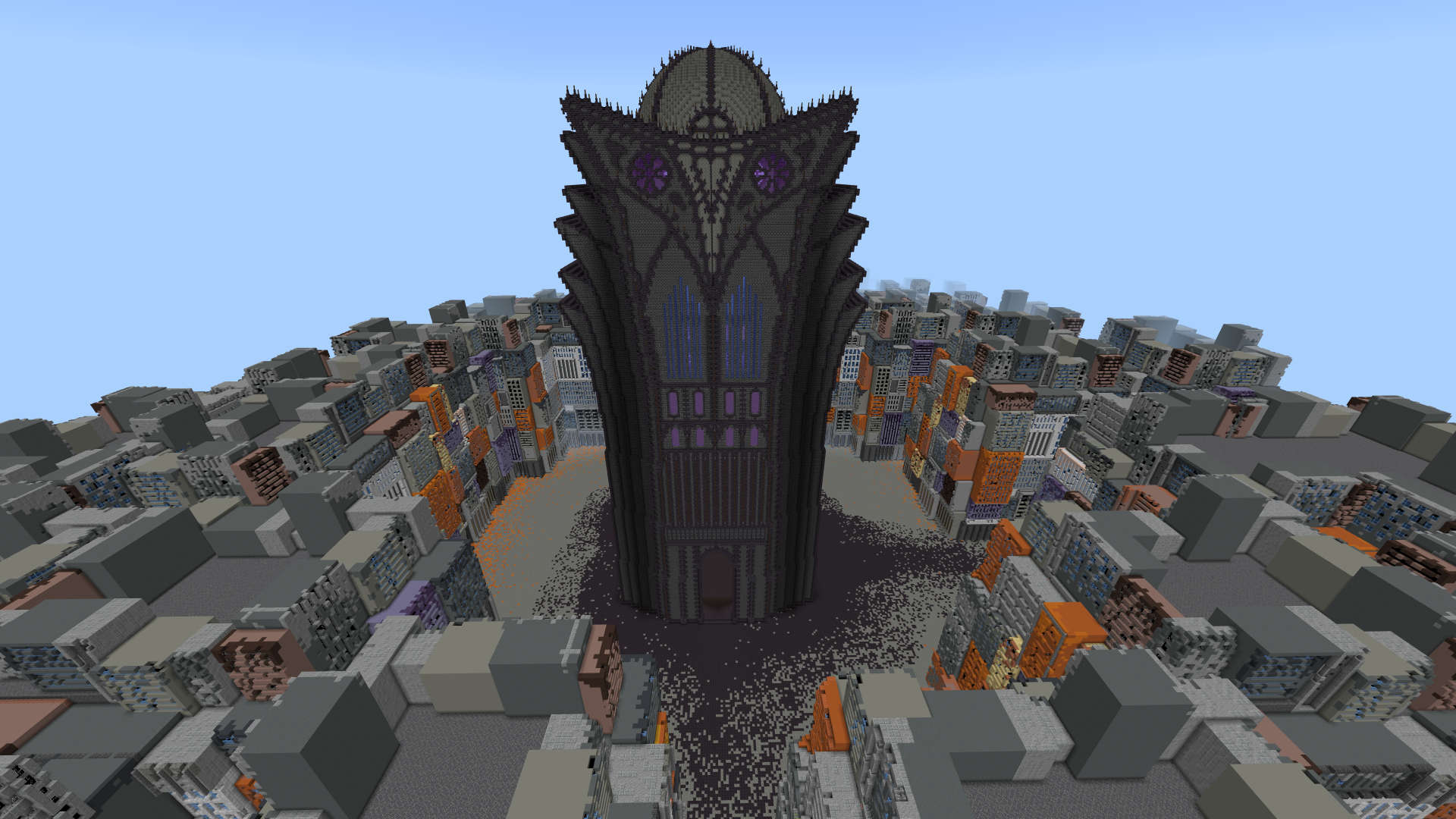 廃墟と化した「マジケ・テネブラーエ」。高難易度のパルクールコースだ