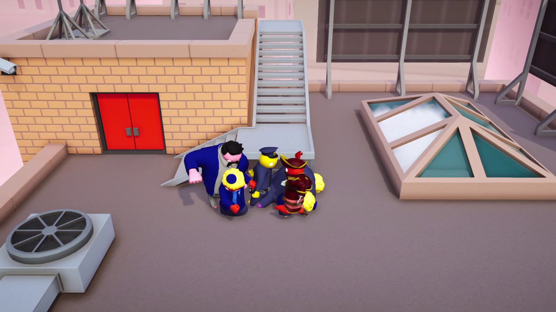 CPU相手に協力プレイで戦える。キャラの数が増えてゴチャゴチャになる