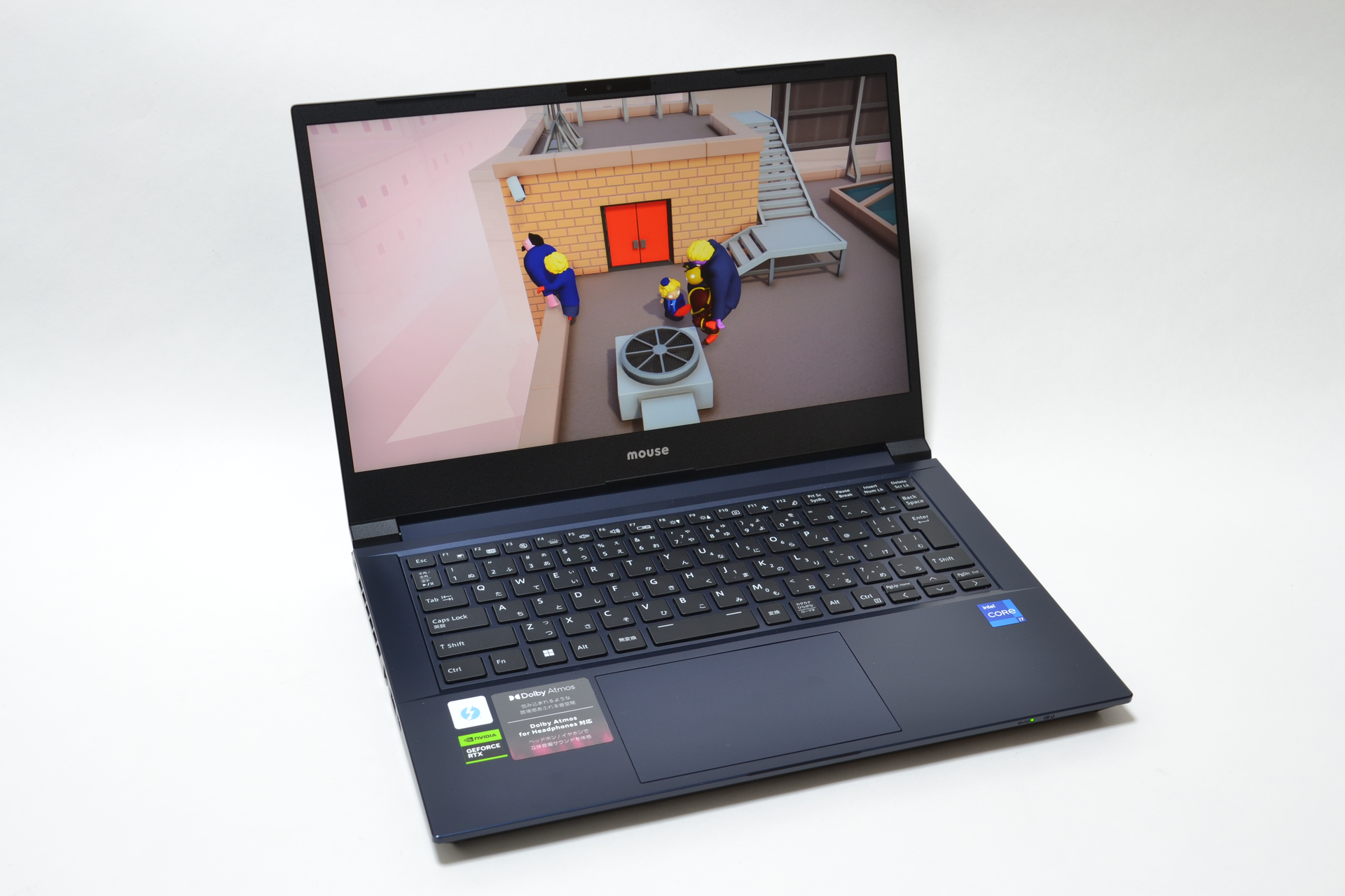 マウスコンピューター <a href="https://www.mouse-jp.co.jp/store/g/ggtune-e4i7g60dbbbcw101dec/" class="strong bn" target="_blank">G-Tune E4</a><br>スペックはCPUがCore i7-12650H、GPUがGeForce RTX 4060（GDDR6 8GB）、メモリが16GB DDR4-3200、ストレージがSSD 500GB（M.2 NVMe PCIe 4.0 x4）、ディスプレイが14型非光沢液晶（1,920×1,080ドット、144Hz）、OSがWindows 11 Home。重量は約1.8kgで、価格は179,800円