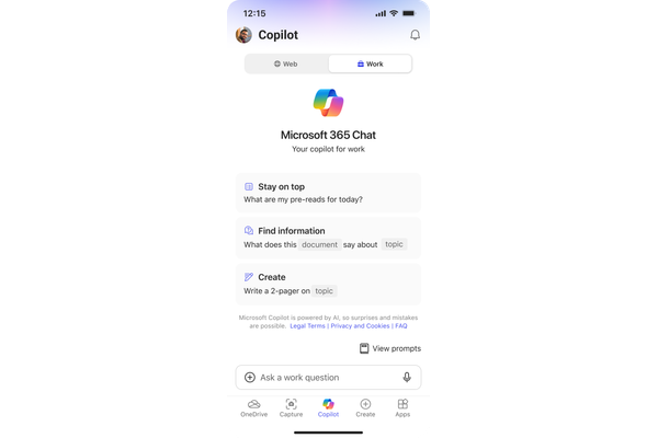 現在開いているファイルだけでなく、チャット、ドキュメント、会議、電子メールなどのコンテンツに基づいて回答できるように