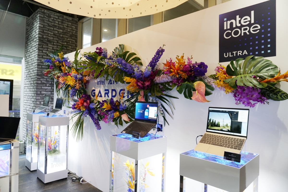 「AI PC」が変える新しいユーザー体験に触れるインテルのイベントが原宿で開催