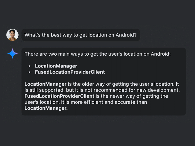 「Studio Bot」は「Gemini」に