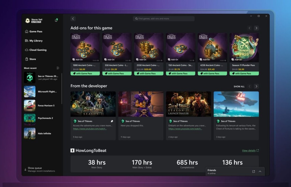 クリア想定時間が「HowLongToBeat」で示される