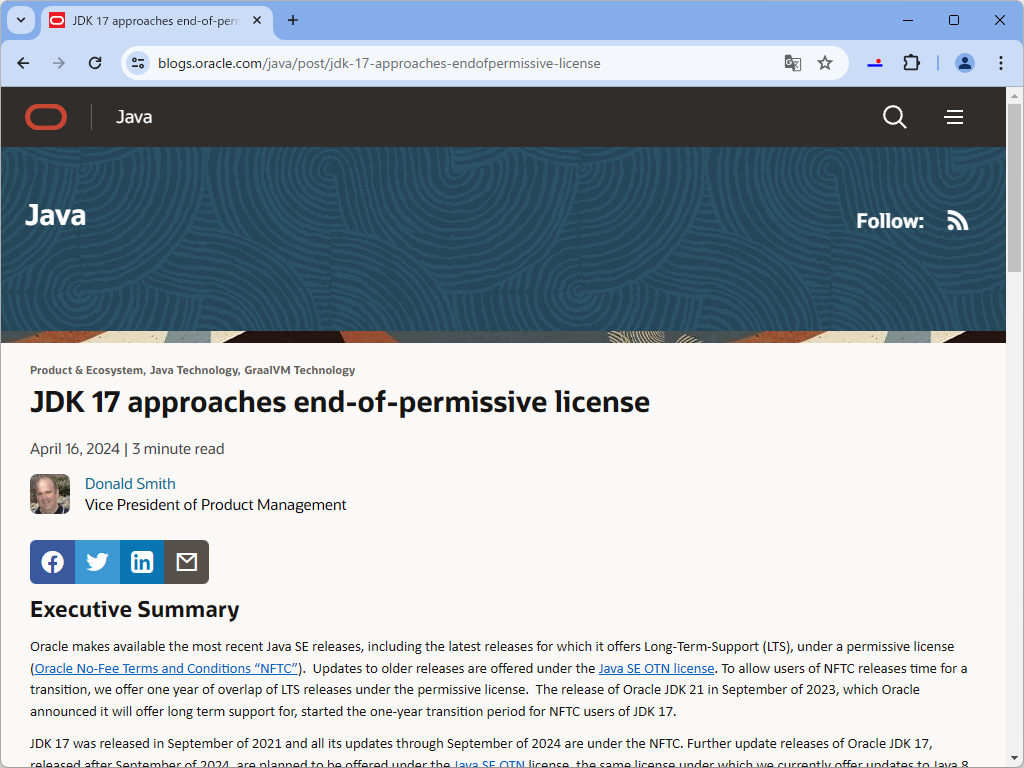 同社のアナウンス