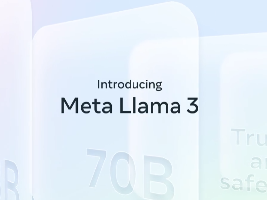 Meta、「Llama 3」を発表