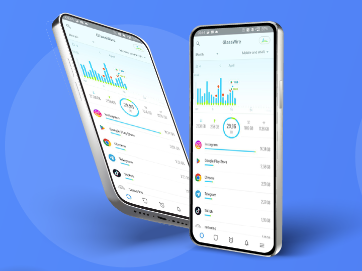 Android版「GlassWire」、全機能が無償に