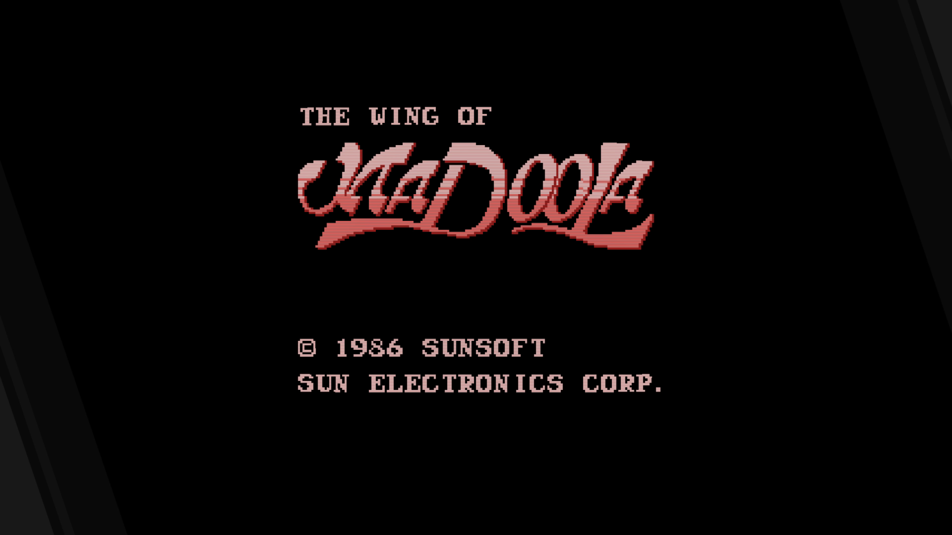 こちらはタイトル画面