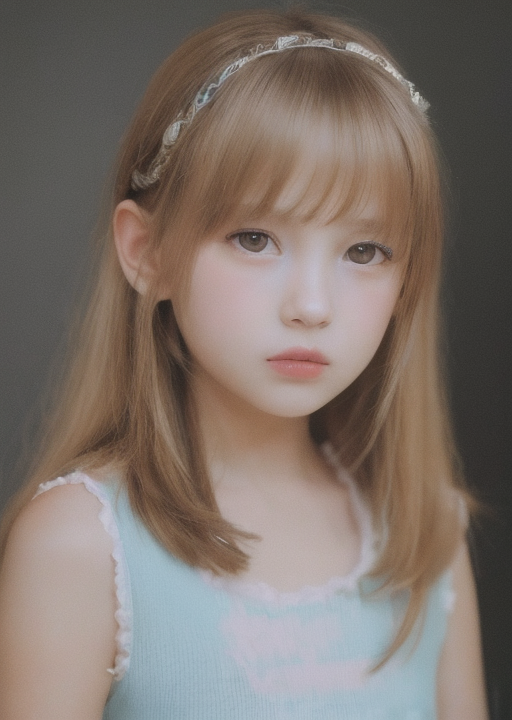 プロンプト「1girl」で生成した画像