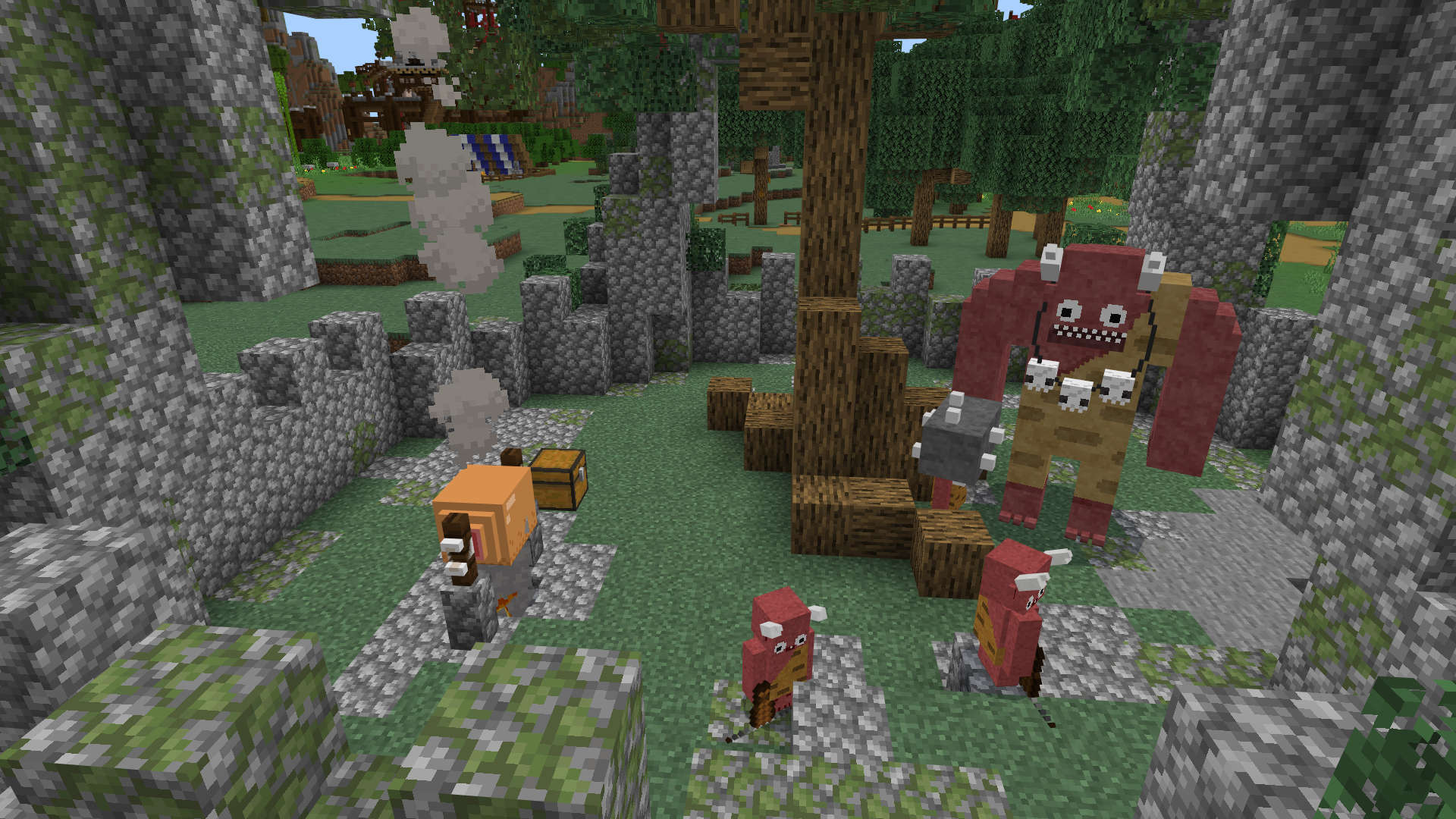 新たに作られたモブキャラクターたち