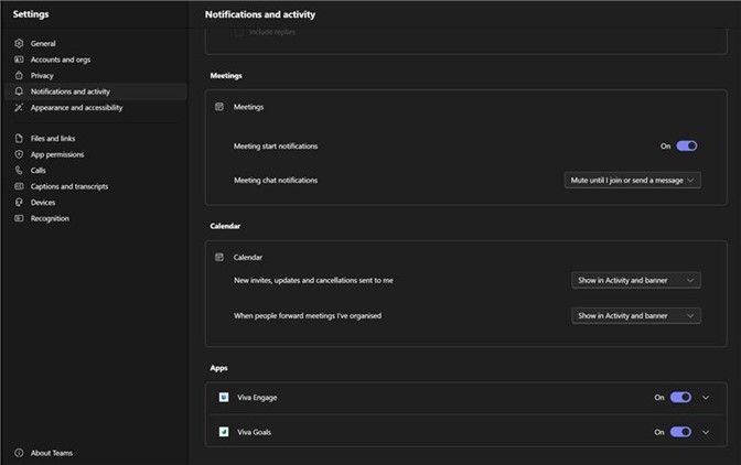 カレンダー通知