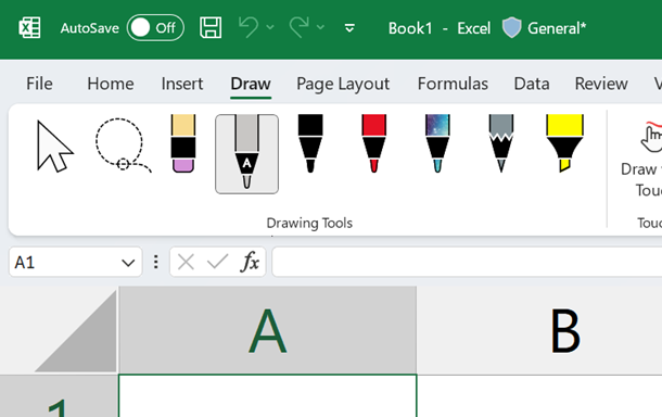 デジタルペンでテキスト変換やセルの選択・削除が可能
