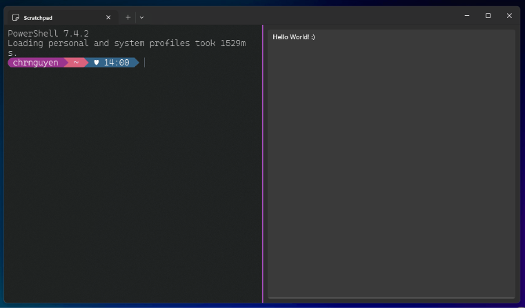 「スクラッチパッド」が実験的機能として追加