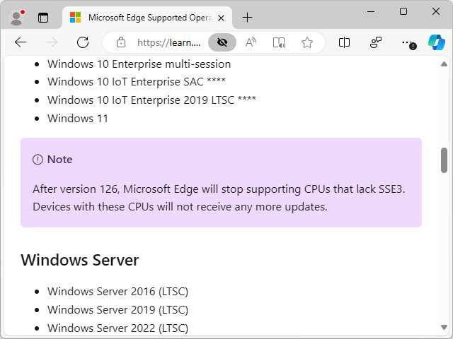 「Microsoft Edge」v124.0.2478.105が公開