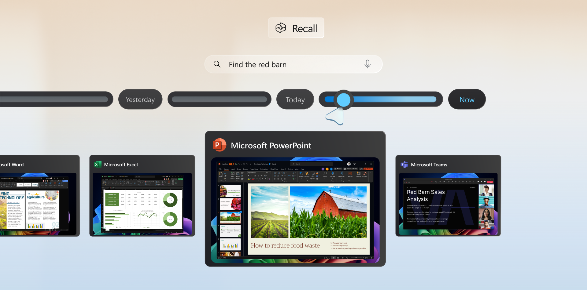 Windows検索を再定義する「Recall」