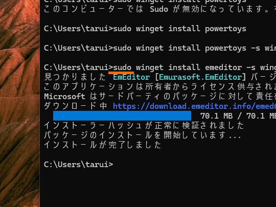 管理者権限でコマンドを実行する「Sudo for Windows」