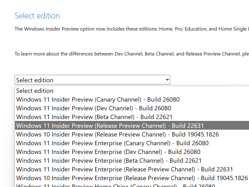 ISOイメージファイルも準備中。執筆時現在、まだ公開を確認できていない