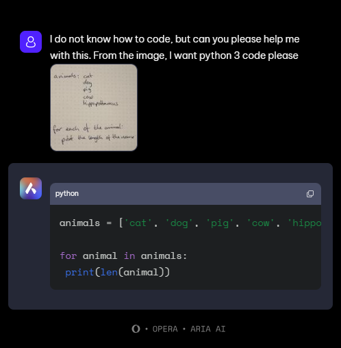 手書きのPythonコードが書かれた画像をOCR